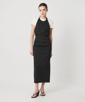 ATTISESSION/N/PU シアー スカート/ミモレ / ロング