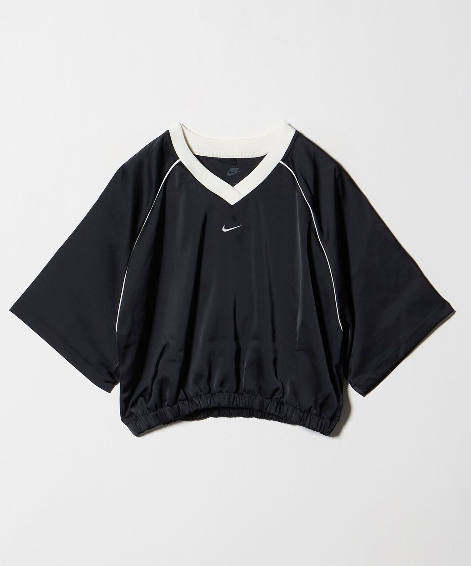 NIKE＞ウーブン ショートスリーブ トップス