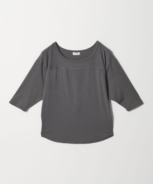 ATTISESSION/＜ATTISESSION＞ドルマンスリーブ フットボール Tシャツ/Tシャツ / カットソー