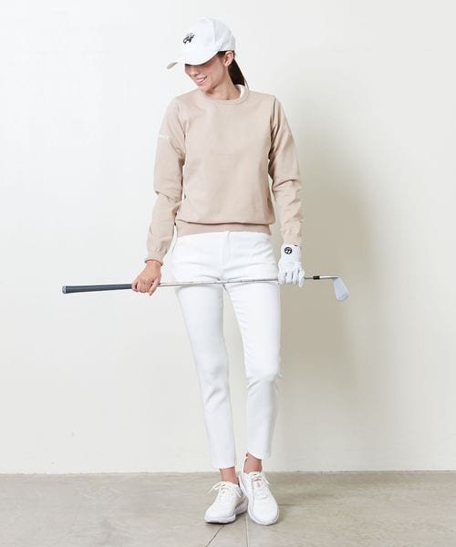ユナイテッドアローズ ゴルフ　SLOANE クルーネック ニット　ダークグレー 別注】＜SLOANE＞ メンズ クルーネック ニット