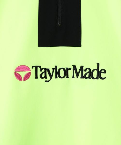 TaylorMade＞ ユニセックス クラシックロゴ ハーフジップ プル