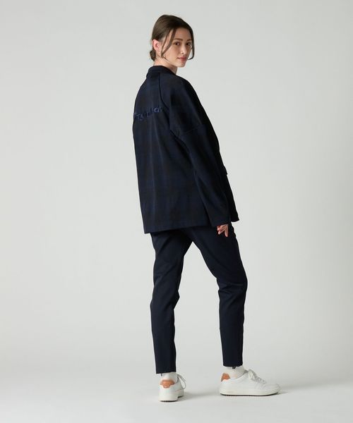 サイズ：M TAYLOR MADE テーラーメイド ×UNITED ARROWS ; ジップ ジャケット チェック柄 ネイビー系 [240101440611] ゴルフウェア メンズ ストスト TAYLOR MADE テーラーメイド ×UNITED ARROWS ; ジップ
