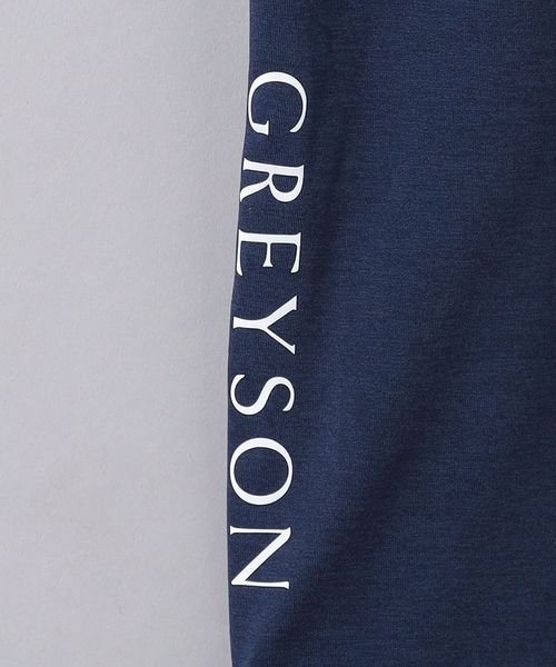 GREYSON グレイソン　濃紺　スポーツＴシャツ　表示Ｍ Greyson＞メンズ FALCON/Tシャツ