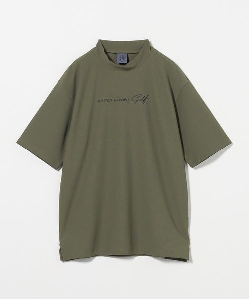 UNITED ARROWS GOLF モックネック　ポロシャツ ウィメンズ パイピング モックネック ポロシャツ（ポロシャツ