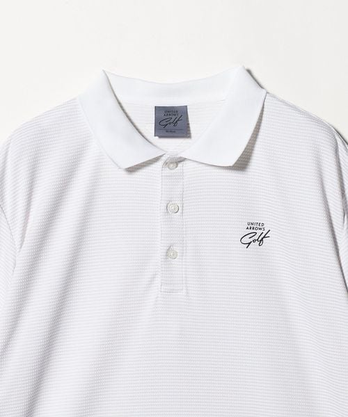 UNITED ARROWS - united arrows golf POLO 日本製 ポロシャツ 機能素材 UNITED ARROWS GOLF | マリンボーダーをモダンにアレンジした