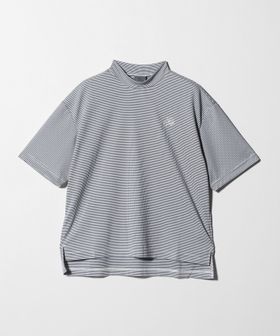 UNITED ARROWS GOLF/ウィメンズ マイクロボーダー モックネック シャツ/ポロシャツ