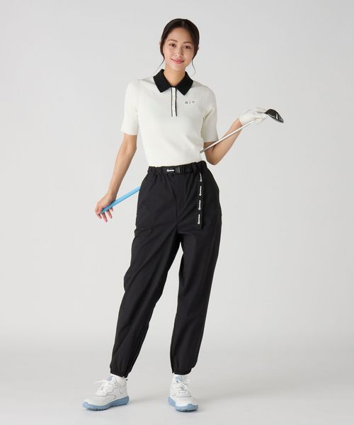 別注】＜TaylorMade×UNITED ARROWS＞ ウィメンズ ニット ポロシャツ