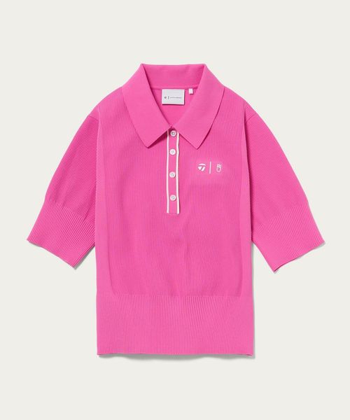TaylorMade×UNITED ARROWS/【別注】＜TaylorMade×UNITED ARROWS＞ ウィメンズ ニット ポロシャツ/ポロシャツ