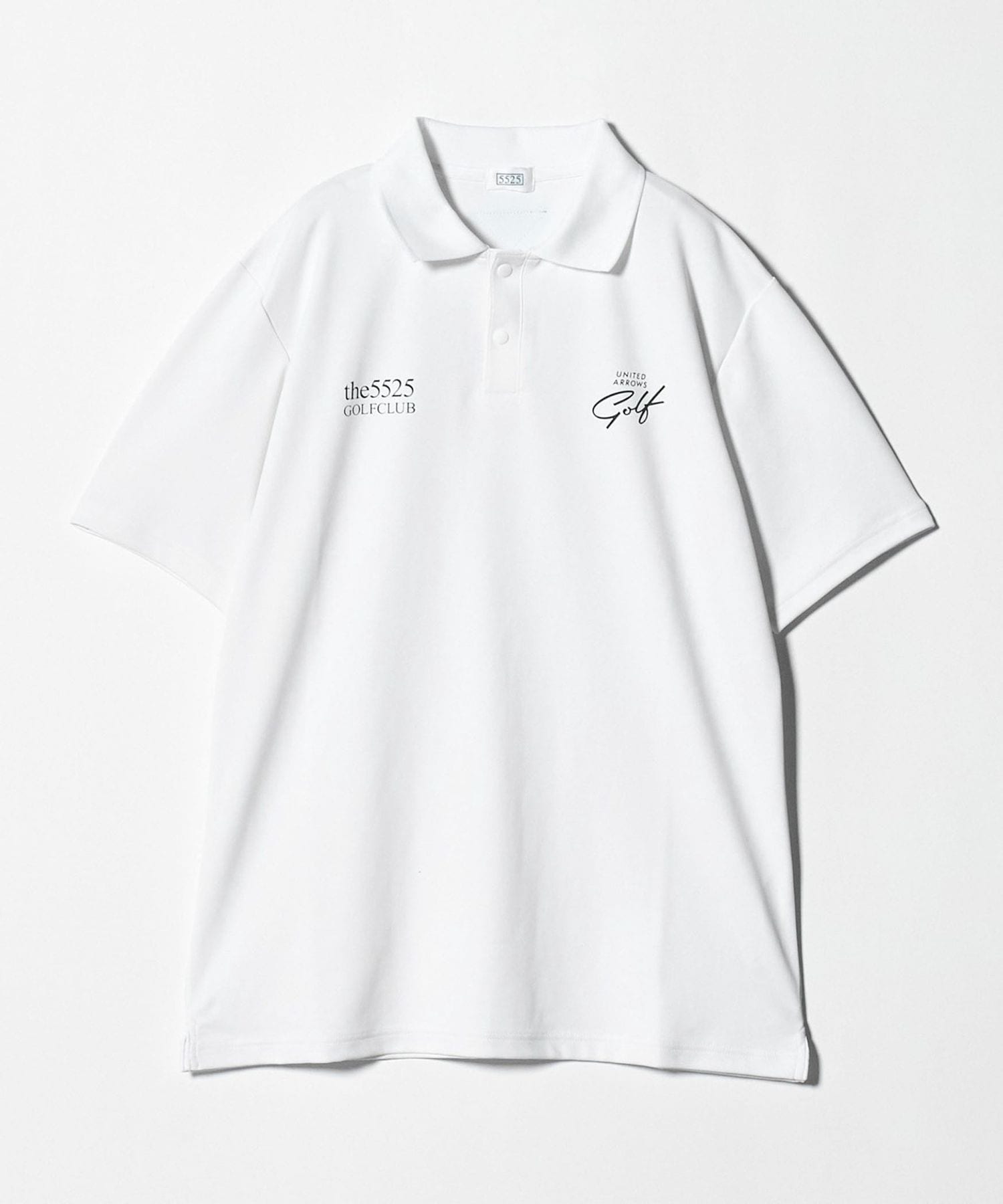 UNITED ARROWS GOLF ポロシャツ L ホワイト 別注】＜5525 for UNITED ARROWS GOLF＞ポロシャツ