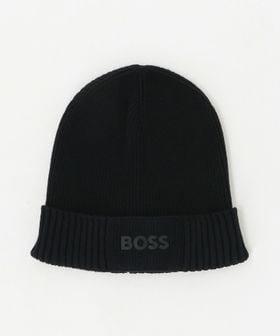 BOSS/＜BOSS＞ロゴディテール ビーニー/ニットキャップ/ニットキャップ