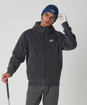 UNITED ARROWS GOLF/メンズ コンビ フリース パーカー/その他コート / ブルゾン