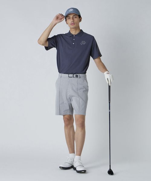 【新品】ユナイテッドアローズゴルフショートパンツウィメンズスポーティ白L11号 ウィメンズ メッシュ ショートパンツ―吸水速乾―
