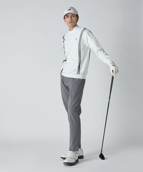 UNIFIED ARROWS GOLF クルーネックスウェットライトグレー パウダーウォッシュ リラックス クルーネック スウェット