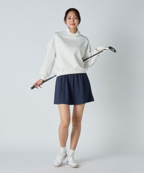 united arrows golf デタッチャブル　スウェット　トレーナー ウィメンズ デタッチャブル スウェット