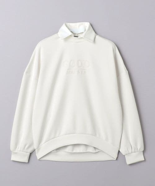 united arrows golf デタッチャブル　スウェット　トレーナー ウィメンズ デタッチャブル スウェット