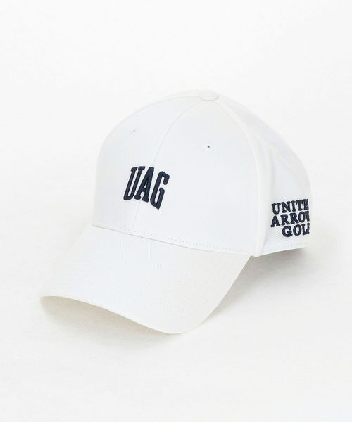 UNITED ARROWS GOLF/ツイル ロゴ キャップ/キャップ