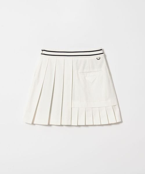 UNITED ARROWS GOLF アシンメトリープリーツスカート セール】撥水 アシンメトリー プリーツスカート【adidas Golf