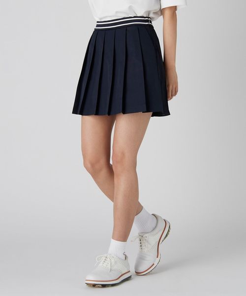 UNITED ARROWS GOLF アシンメトリープリーツスカート セール】撥水 アシンメトリー プリーツスカート【adidas Golf