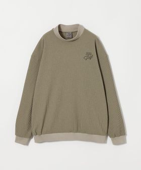 UNITED ARROWS GOLF/メンズ ワッフル モックネック/Tシャツ / カットソー