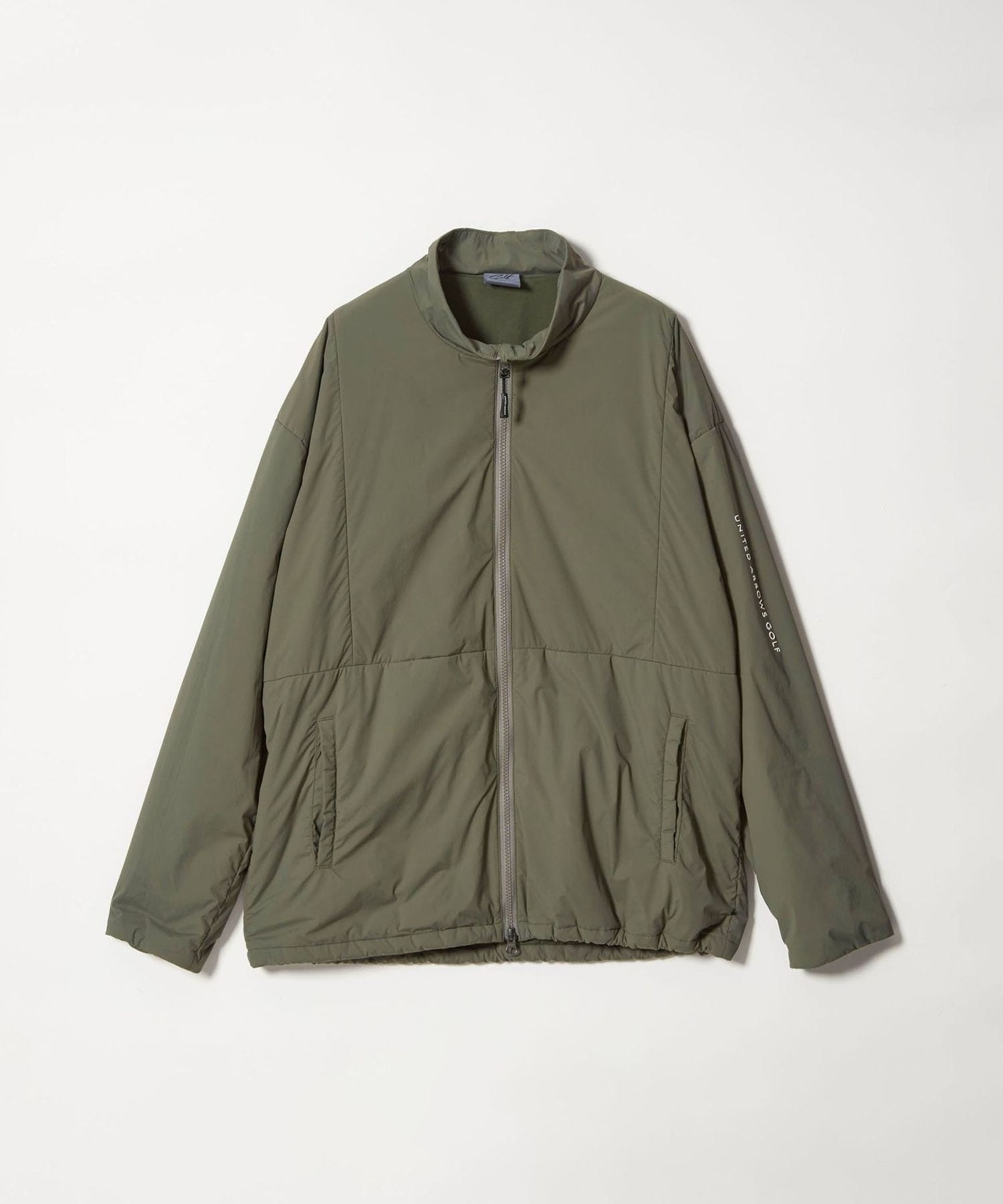 DEVEREUX GOLF ブルゾン グリーン スタジャン 中綿 DEVEREUX GOLF / デヴァローゴルフ ボンバージャケット 軽量