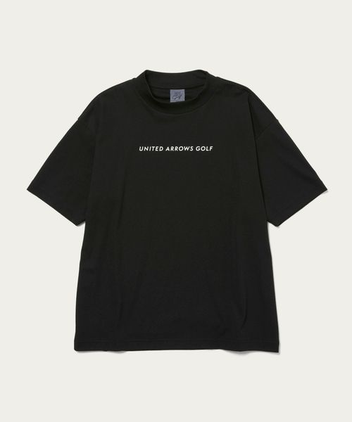 UNITED ARROWS GOLF/メンズ フライス モックネック シャツ UV ストレッチ/Tシャツ / カットソー