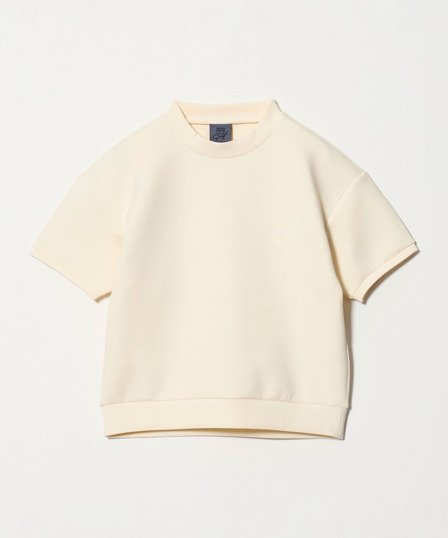 【極美品】UNITED ARROWS golf レディース モックネックS ウィメンズ ショートスリーブ モックネック スウェット