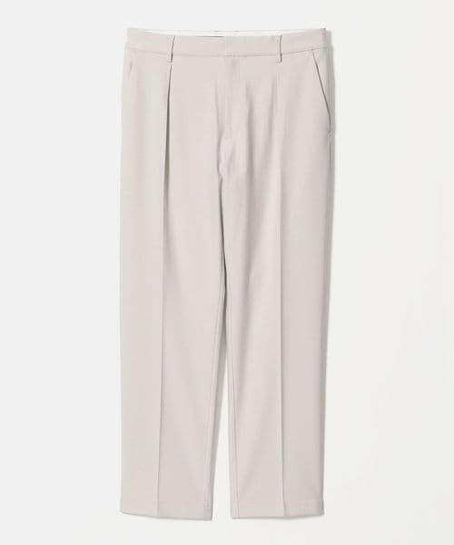 UNITED ARROWS GOLF/メンズ ブラッシュド １プリーツ スラックス ストレッチ/スラックス
