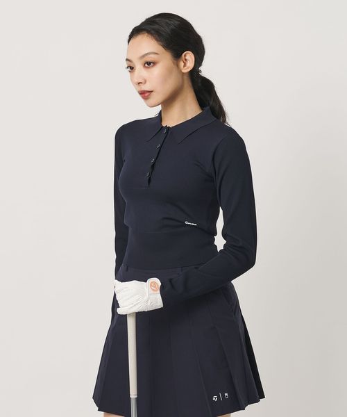TaylorMade×UNITED ARROWS/【別注】＜TaylorMade×UNITED ARROWS＞ショート ニット ポロシャツ/ポロシャツ