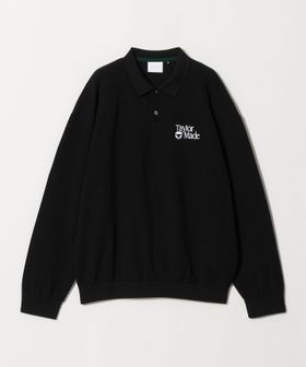 TaylorMade/【WEB限定】＜TaylorMade＞HERITAGE―90 COLLECTION ユニセックス ロングスリーブ ニットポロシャツ ストレッチ/ポロシャツ
