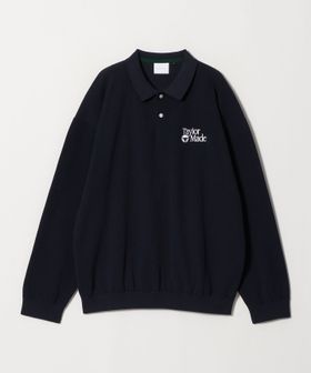 TaylorMade/【WEB限定】＜TaylorMade＞HERITAGE―90 COLLECTION ユニセックス ロングスリーブ ニットポロシャツ ストレッチ/ポロシャツ