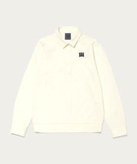UNITED ARROWS GOLF/ウィメンズ カノコ ロングスリーブ ポロシャツ ヨコストレッチ/ポロシャツ