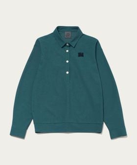UNITED ARROWS GOLF/ウィメンズ カノコ ロングスリーブ ポロシャツ ヨコストレッチ/ポロシャツ