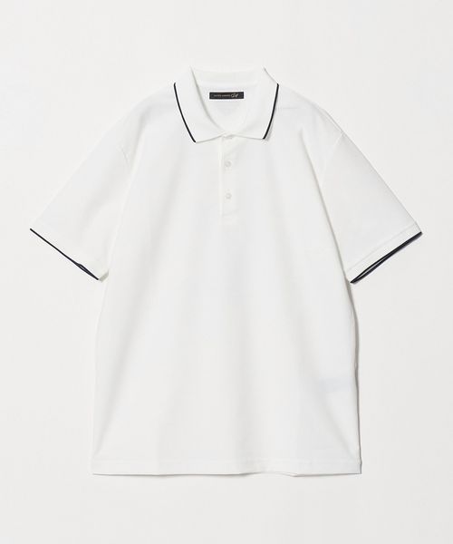UNITED ARROWS GOLF/カノコ ライン ポロシャツ ヨコストレッチ/ポロシャツ