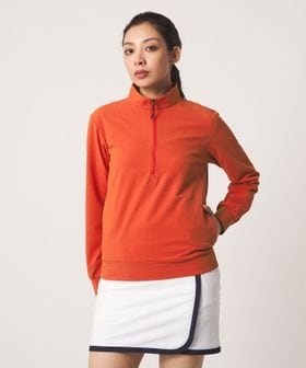 UNITED ARROWS GOLF/ウィメンズ ストームフリース クオータージップ プルオーバー２WAYストレッチ 撥水 透湿/その他トップス