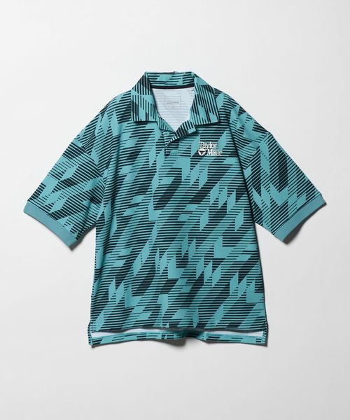 TaylorMade/＜TaylorMade＞HERITAGE―90 COLLECTION/ユニセックス クラシックロゴ オープンカラー ポロシャツ ストレッチ UV 吸水速乾/ポロシャツ