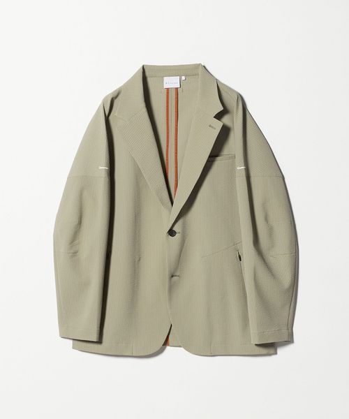 TaylorMade×UNITED ARROWS/【別注】＜TaylorMade×UNITED ARROWS＞ ユニセックス シアサッカー ジャケット/ストレッチ UV 撥水/セットアップ ジャケット