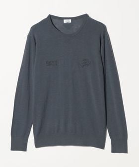 5525 for UNITED ARROWS GOLF/【別注】＜5525 for UNITED ARROWS GOLF＞ハイゲージ クルーネック ニット/ニット / セーター