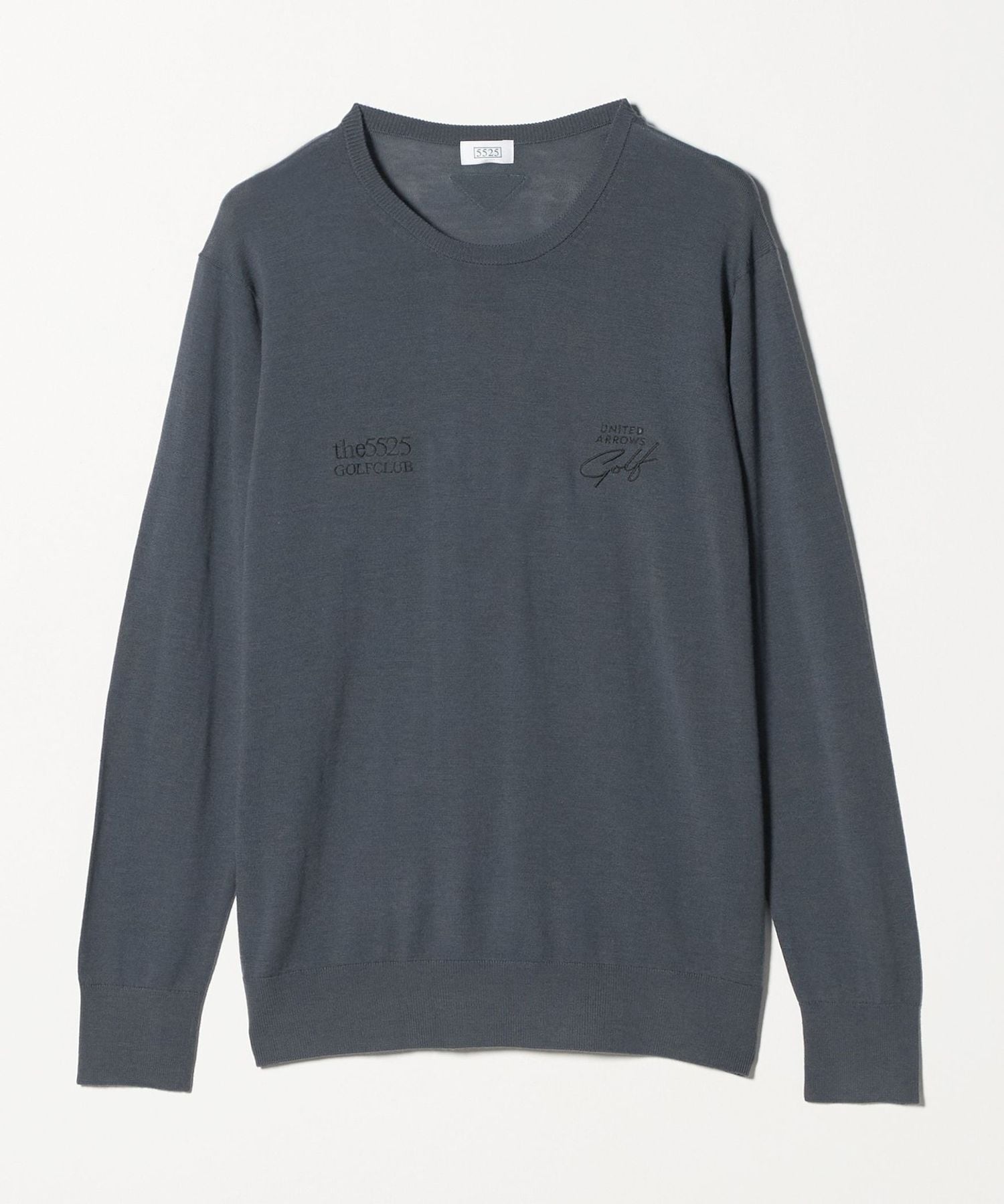 別注】＜5525 for UNITED ARROWS GOLF＞ハイゲージ クルーネック ニット