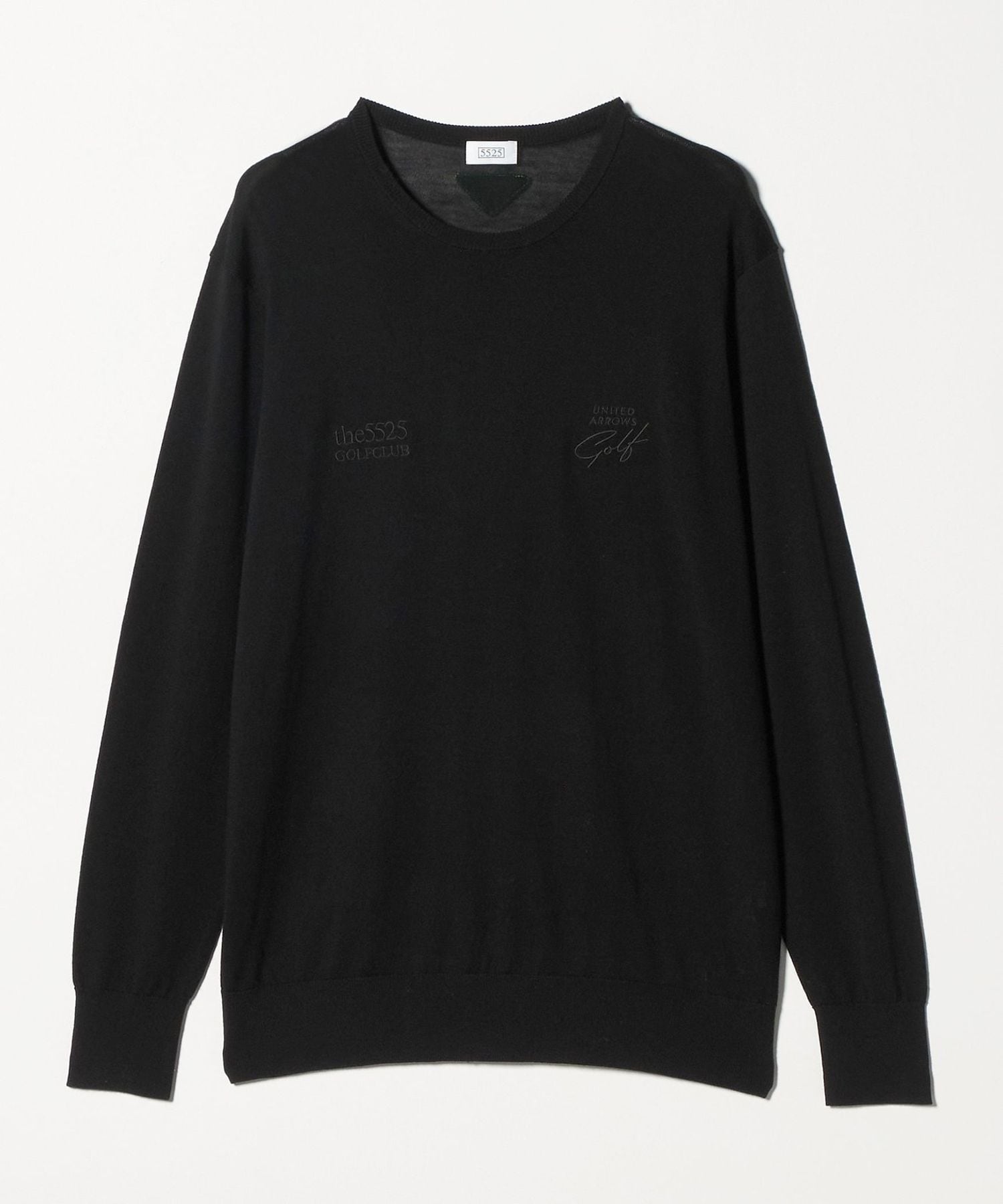 別注】＜5525 for UNITED ARROWS GOLF＞ハイゲージ クルーネック ニット