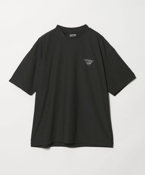 UNITED ARROWS GOLF/メンズ エンボス モックネック シャツ 吸水速乾 UV/ポロシャツ