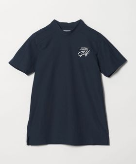 UNITED ARROWS GOLF/ウィメンズ ショルダーライン モックネック シャツ 吸水速乾 UV/ポロシャツ