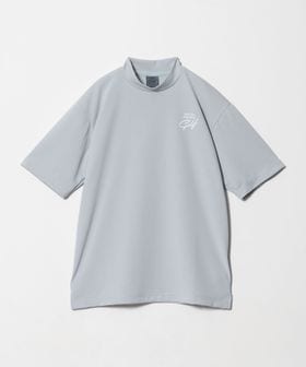 UNITED ARROWS GOLF/メンズ ハニカム モックネック シャツ　吸水速乾/ポロシャツ