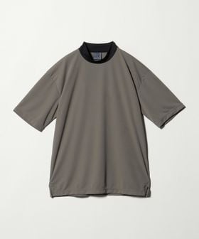 UNITED ARROWS GOLF/メンズ スムース モックネック シャツ UV 接触冷感 吸水速乾/Tシャツ / カットソー