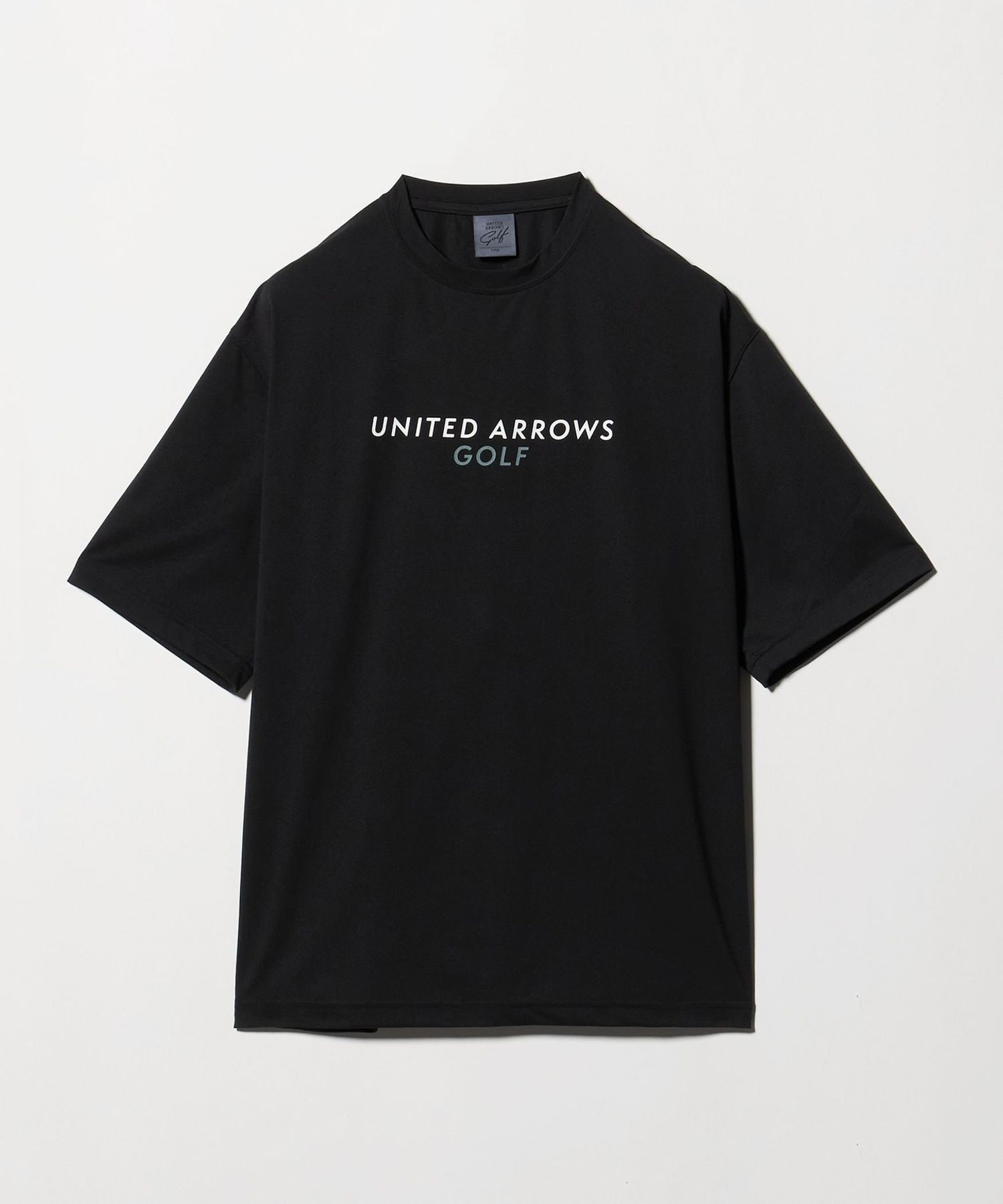 メンズ ロゴ クルーネック Tシャツ 吸水速乾