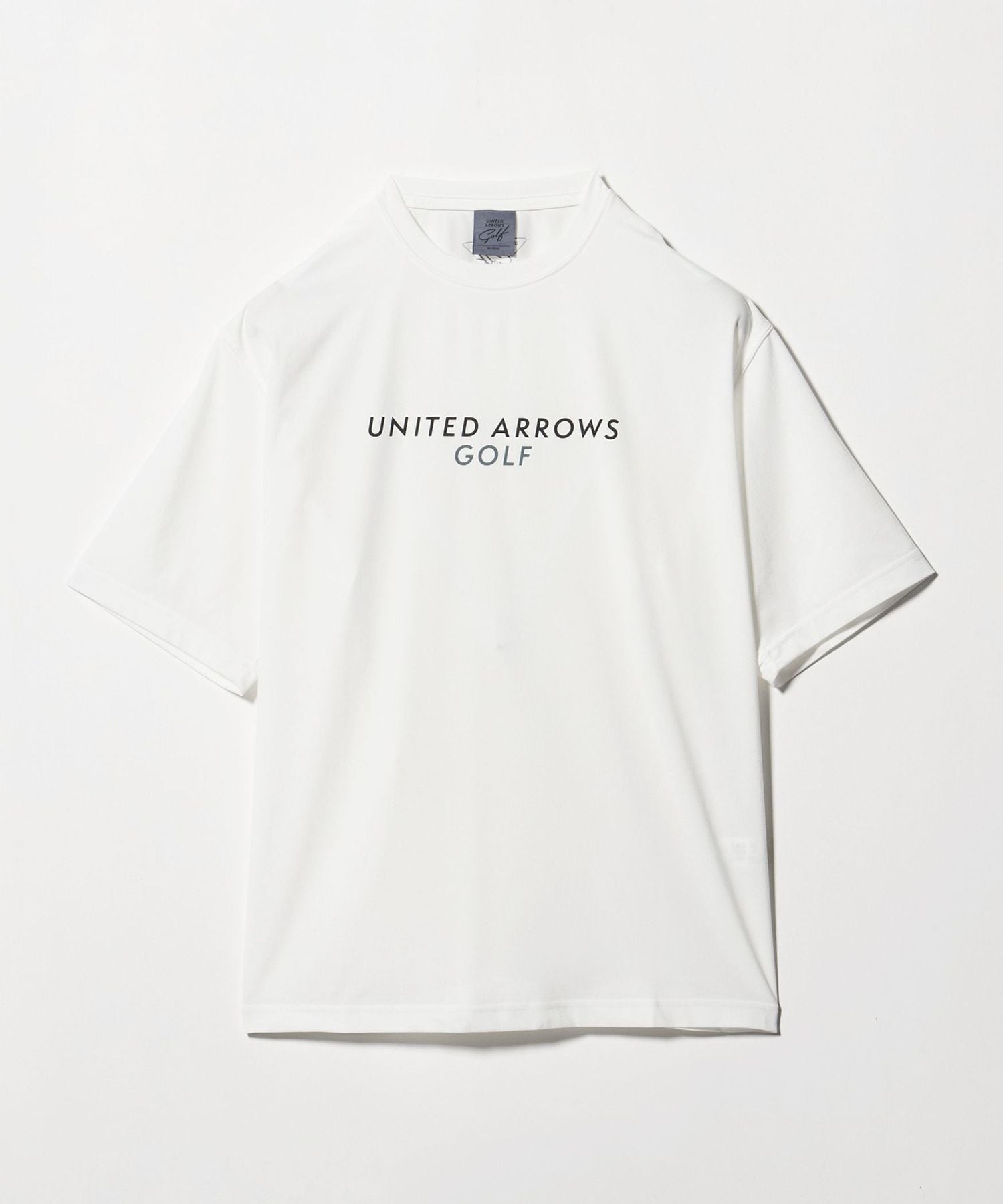 メンズ ロゴ クルーネック Tシャツ 吸水速乾
