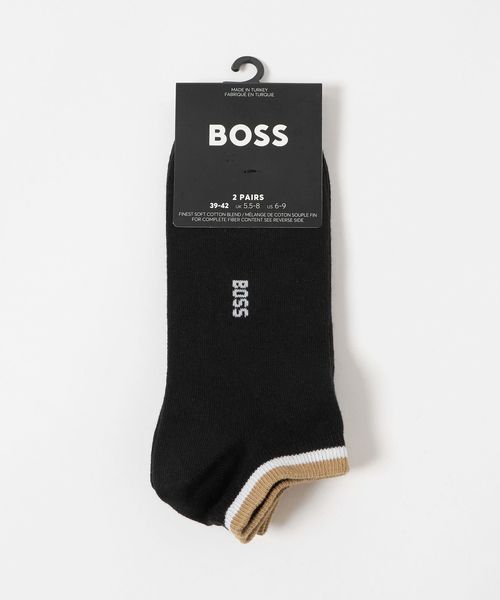 BOSS/【WEB限定】＜BOSS＞2P AS stripe SOCKS/ソックス/ソックス / 靴下