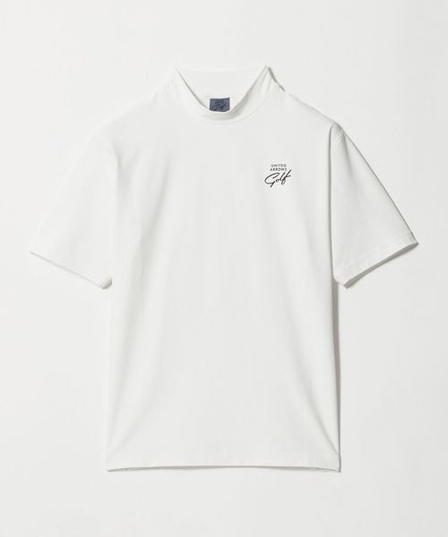 UNITED ARROWS GOLF/メンズ メッシュ モックネック シャツ 吸水速乾 遮熱 UV 透け防止/Tシャツ / カットソー