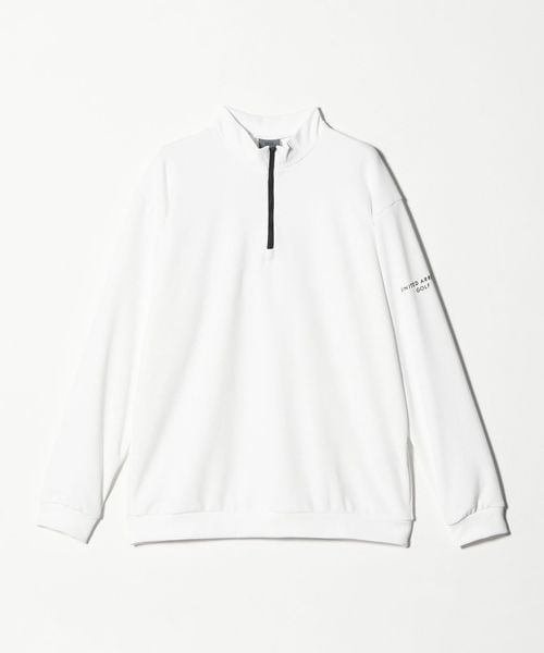 UNITED ARROWS GOLF/ダブルピケ クウォータージップ プルオーバー 吸水速乾 /Tシャツ / カットソー