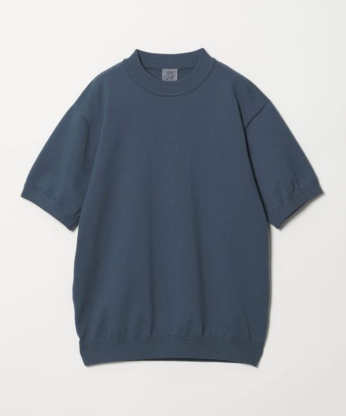 UNITED ARROWS GOLF/メンズ ハイゲージ ショートスリーブ モックネック ニット /ニット / セーター