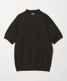 UNITED ARROWS GOLF/メンズ ハイゲージ ショートスリーブ モックネック ニット /ニット / セーター